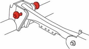 Jeep Wrangler TJ Cam Bolt Kit - Rear - SPC Performance - Pinion Angle Cams (Pair) - `97-`06